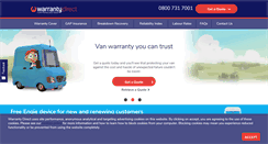 Desktop Screenshot of performancedirect.warrantydirect.co.uk
