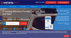 Desktop Screenshot of pistonheads.warrantydirect.co.uk